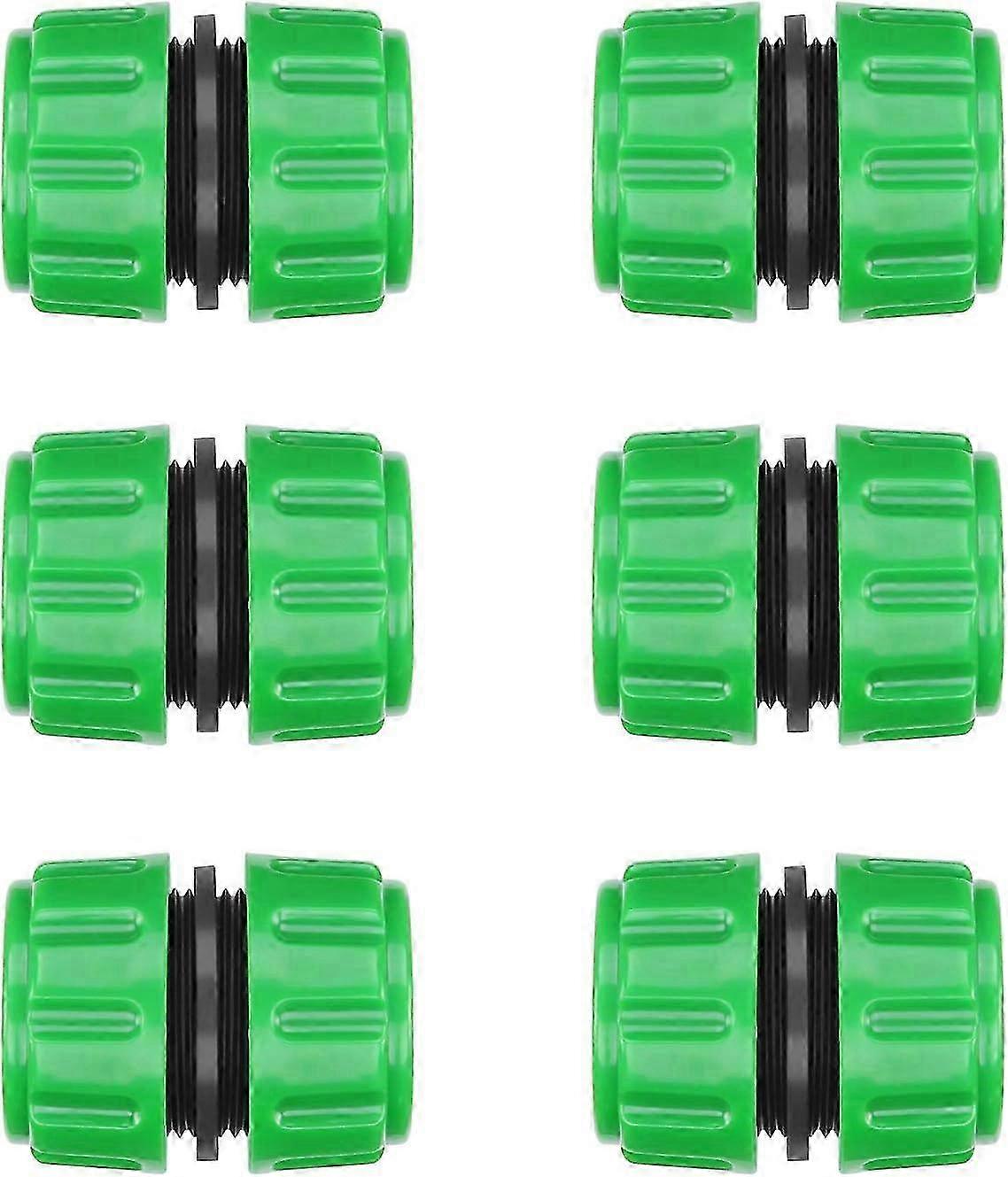 Extensor de conector de reparo de mangueira para juntar 1/2 polegadas Garden Mangueira Pipe Quick Repair Conexão 6pcs