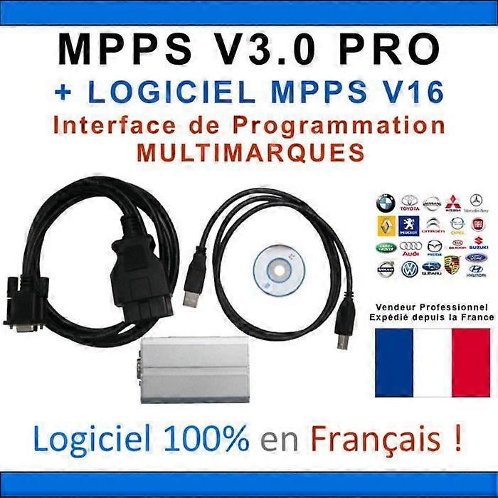 EXCLUSIVE MPPS V3.0 PROFESSIONAL Interface + MPPS V16 Flash Software by Mister Diagnostic®