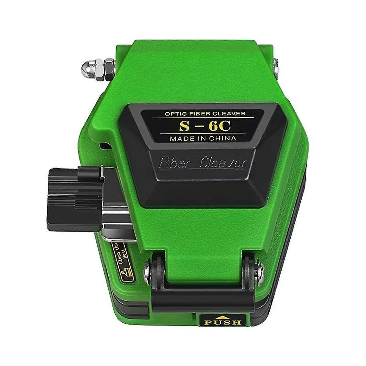 S-6C High Precision Fiber Cleaver Optical Fiber Cable Cutting Knife FTTT Fiber Optic Cutter Tool