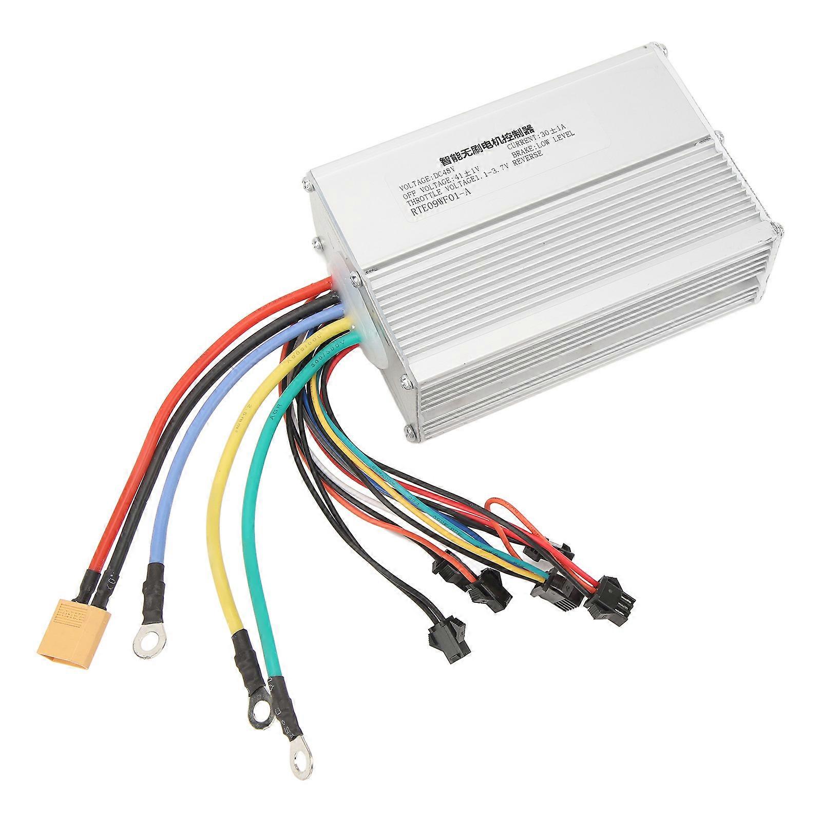 سكوتر كهربائي تحكم 48 فولت 30 أمبير سبائك الألومنيوم سبائك الألومنيوم المحرك استبدال الملحق لسكوتر كهربائي قابل للطي Kugoo M5