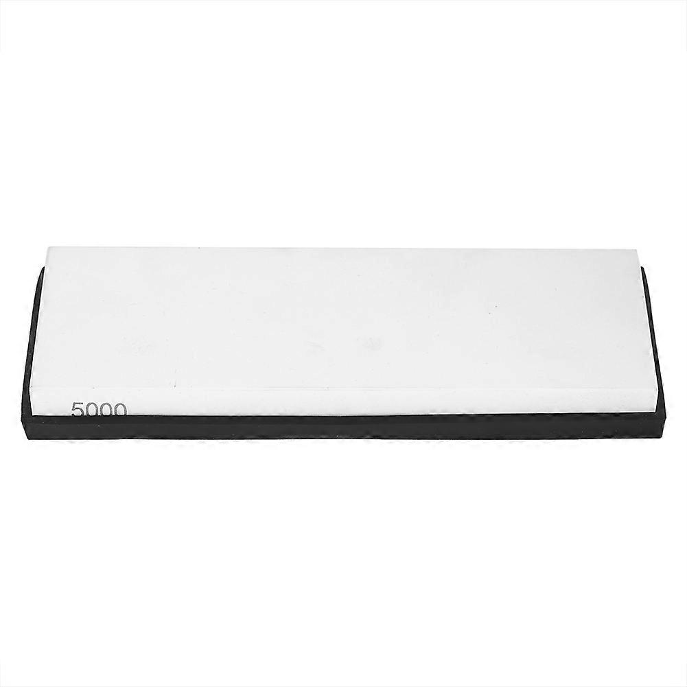 Whetstone Grindstone Sharpener Knife Polishing Grinding Kitchen Tool 5000# Grid (White)