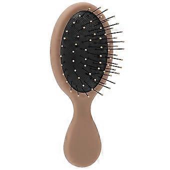 Coussin d’air Paddle Brosse à cheveux Portable Brosse à lisser les cheveux Peigne Outil de coiffureLight Coffee