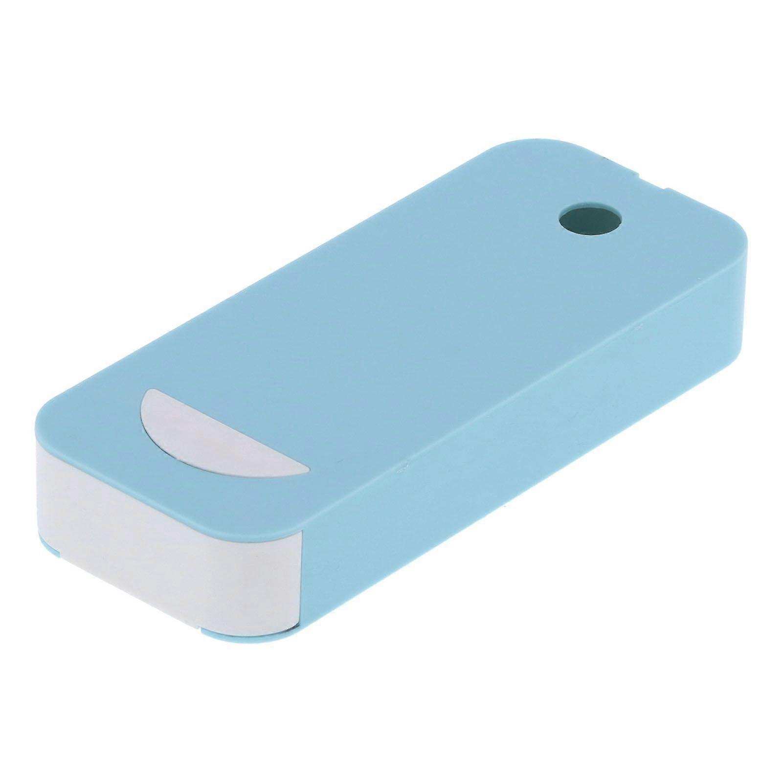 Originality Concealed Desktop Storage Box Stationery Storage Case for Home Office DormitoryBlue