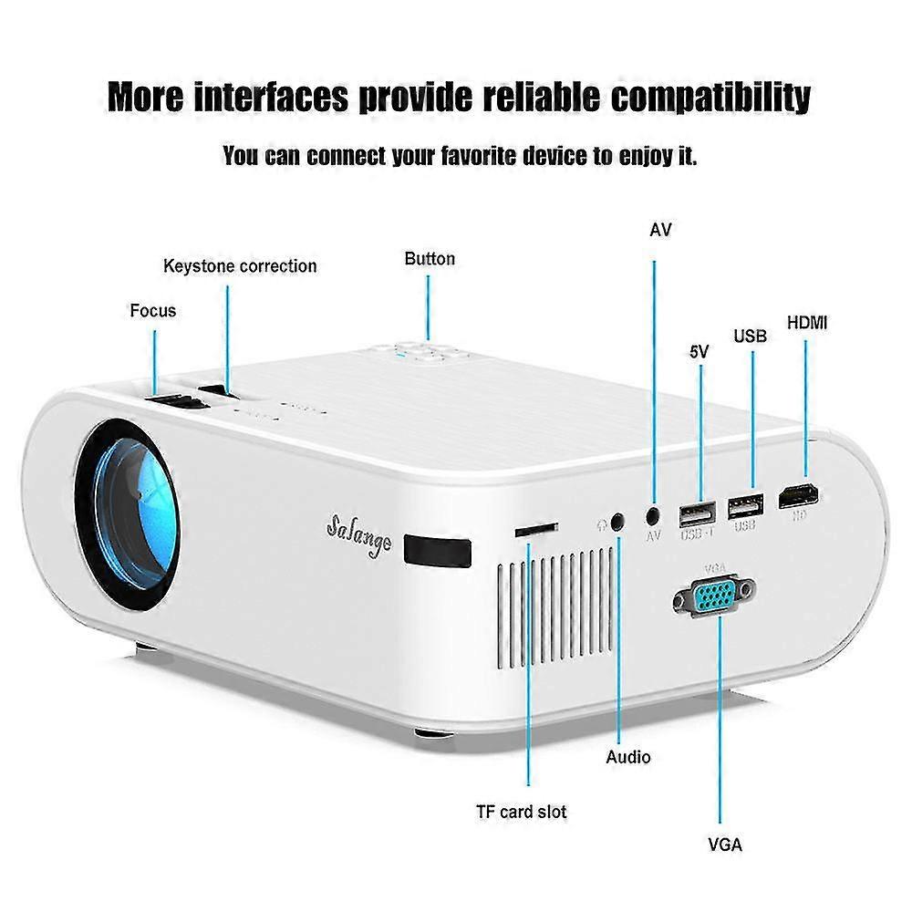 WIFI HD Home Theater Movie LED LCD Mini Portable Video Projector Android