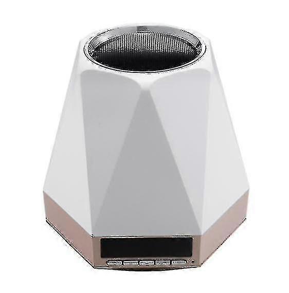 Alarm clock with bluetooth speaker