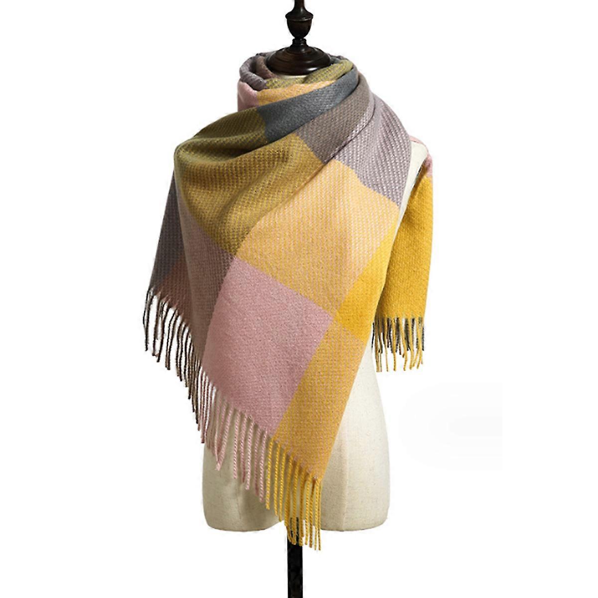 Winterschal, Oversize-Schal, dicker Strickschal