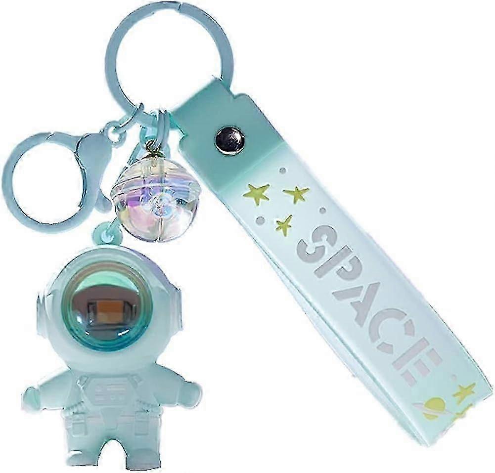 Cool Keychains Astronaut Kawaii Key Chain with Sunset Light, Astronaut Cute Keychains Pendant Car Keychains Wallet Gift