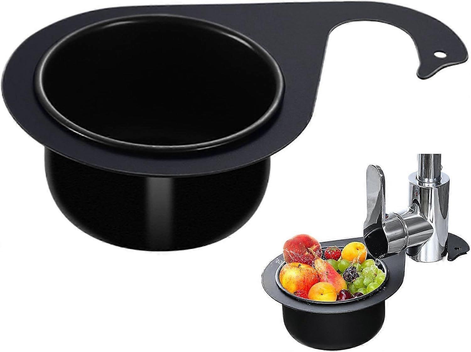 Sink Strainer, Stainless Steel Sink Strainer Basket Swan Shape Sink Basket, Sink Drain Shelf Kitchen Drainer Storage for Fruits, Vegetables, Waste, Le