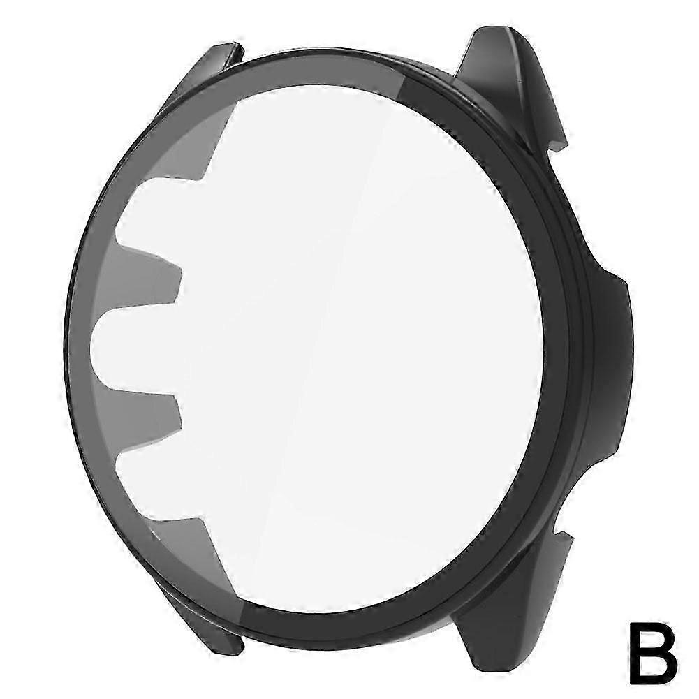 For Garmin Forerunner 165 PC Full Coverage Tempered Glass Case Screen Protector