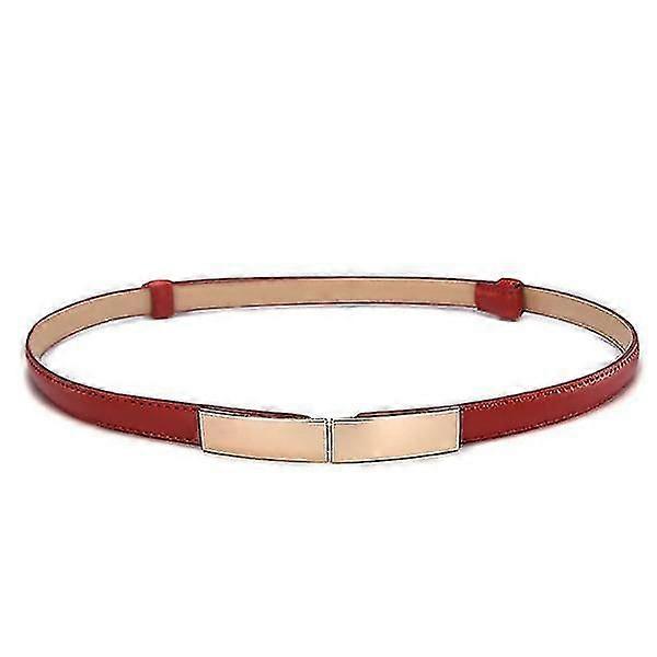 Adjustable Belt Women's Belt Accessories Dress Accessories (1 Piece, Red)