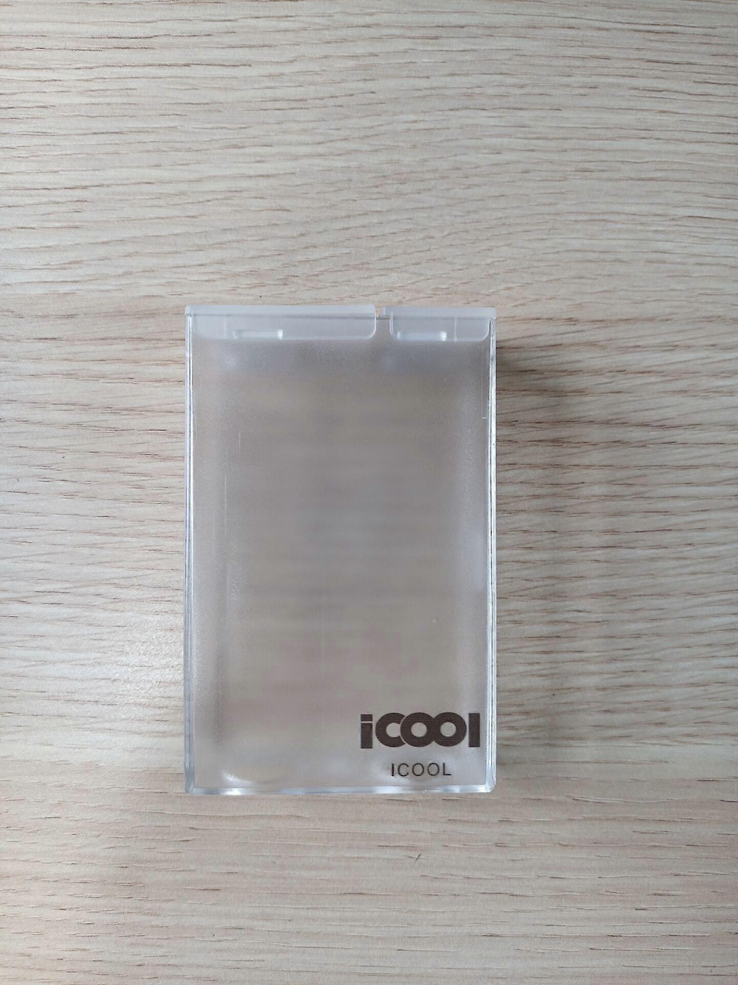 Soft Pack Transparent Cigarette Case Icool Portable Cigarette Case Thickened Anti-Pressure Personalized Cigarette Case