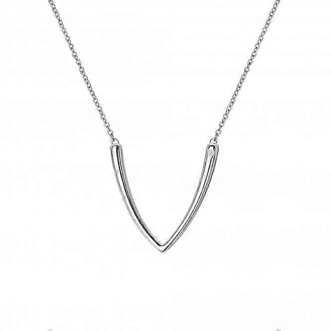Sterling Silver Reflect Necklace DN159