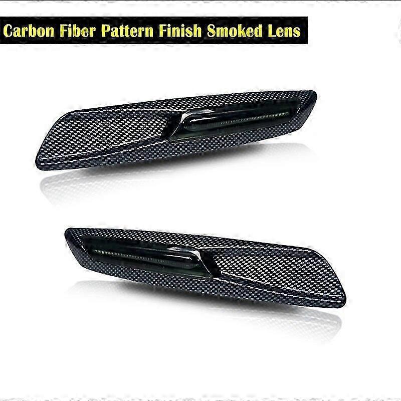 Amber LED Side Marker Lights For BMW 1 3 5 Series E81 E82 F30 E90 E91 E92 E93 E46 E60 E61 For BMW F10 Turn Signal Lights