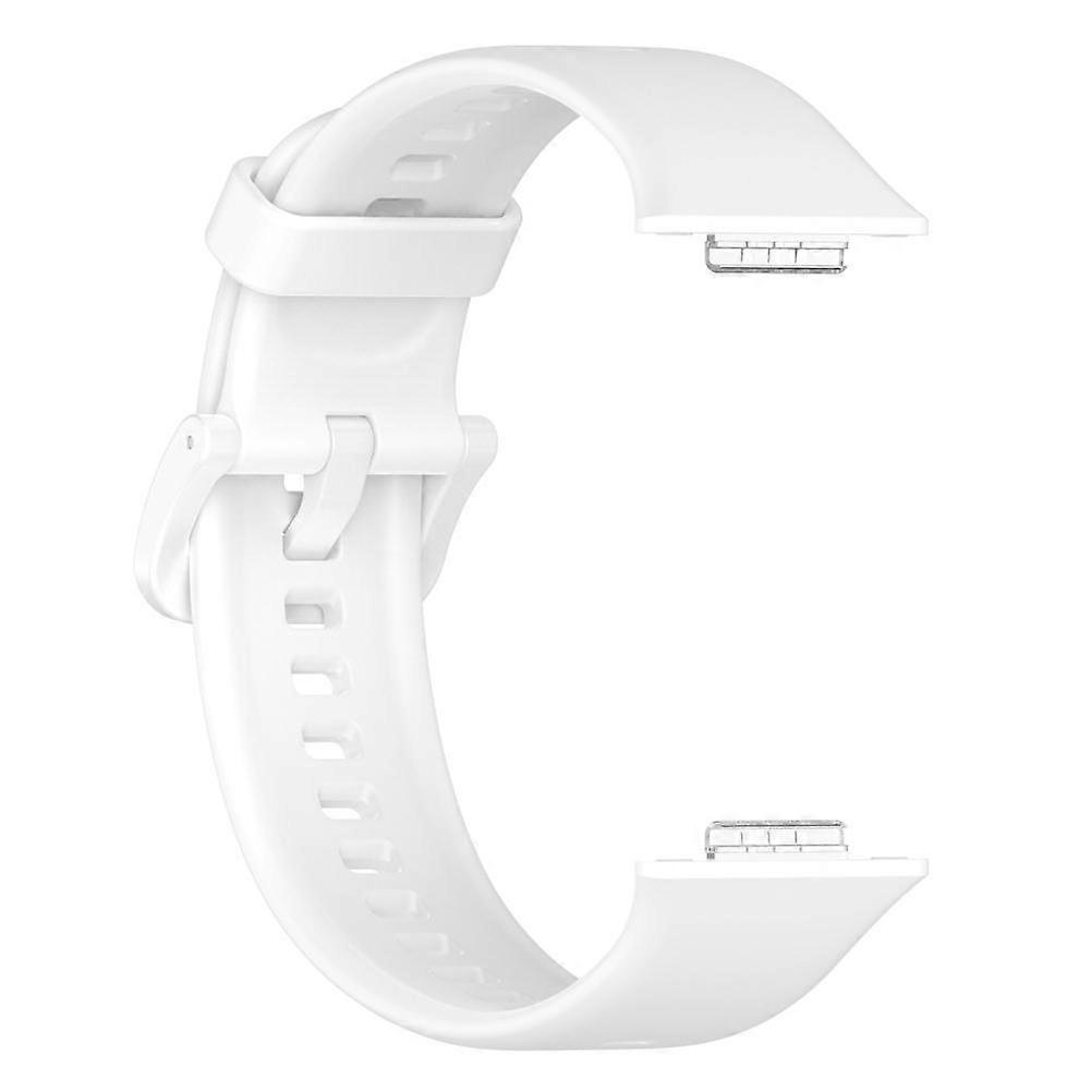 Smart Watch Replacement Bands Smart Watch Soft Silicone Strap for FIT2 White