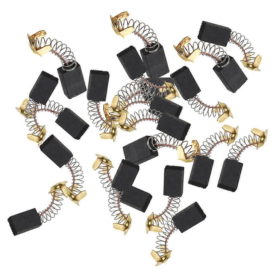 Vhbw 2x Spazzola Carbone 7 X 11 X 17mm Sostituisce Hitachi 999 043 Per Utensile Elettrico Molla 86281874