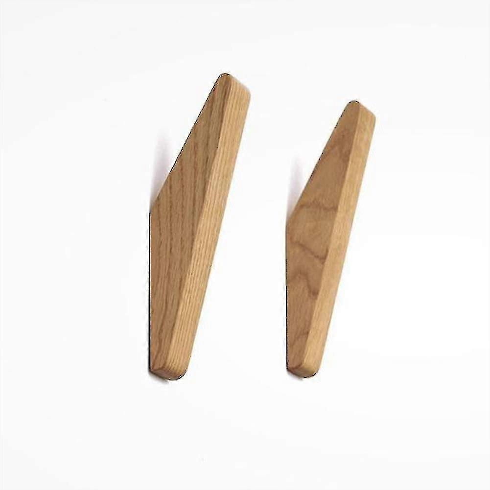 6 Pieces Vintage Wooden Hooks Wooden Hooks 5 Kg Load Capacity, Wall Hooks Bathrobe Hooks Hat Hooks Coat Hooks Multipurpose Hooks Key Hooks (set Of 6)