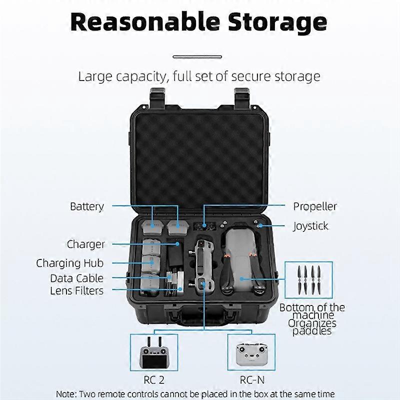 For Air 3 Case Portable Handheld Explosin-Proof Box for Air 3 Box Accessories Storage Case