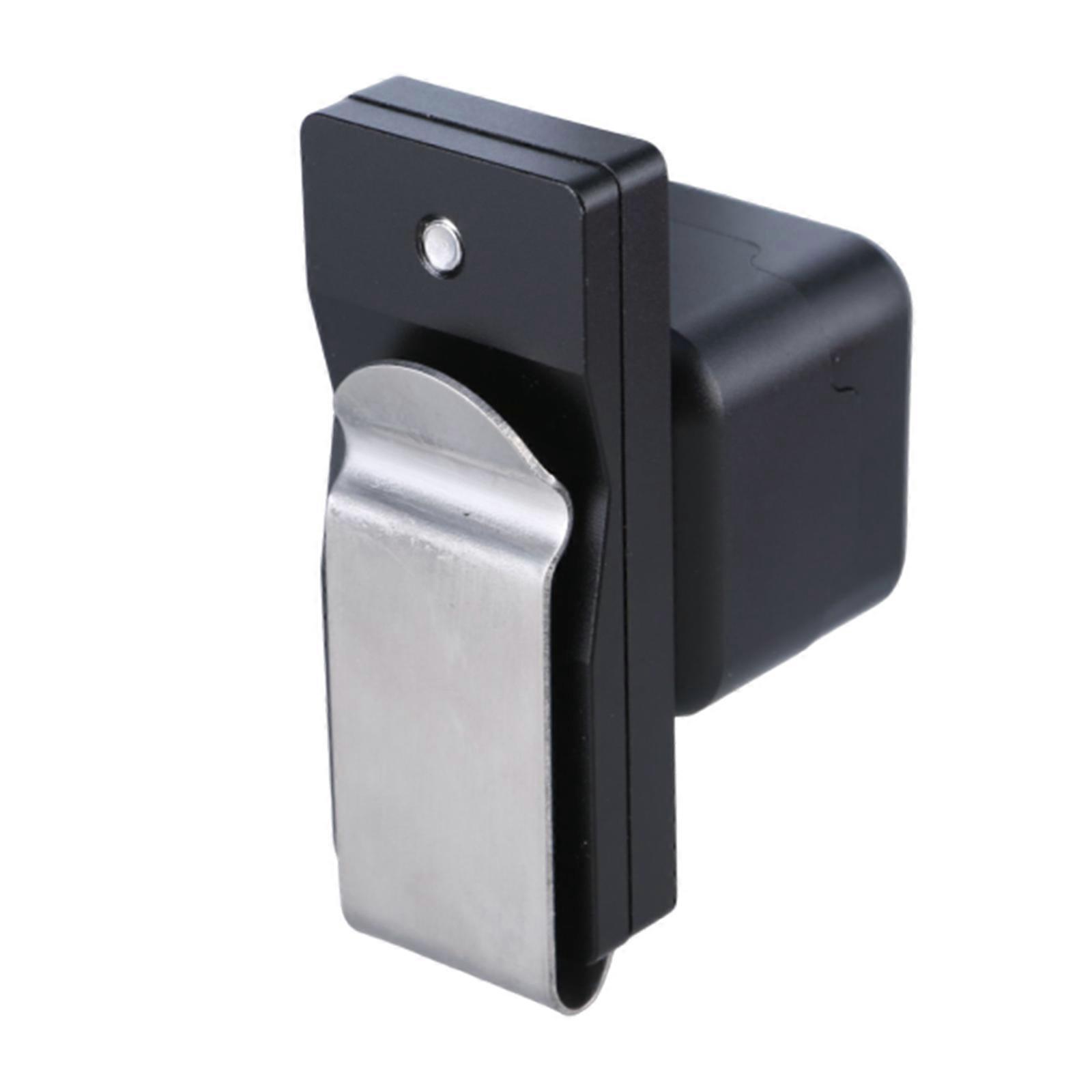 Billardqueuequeue Pricker Billard Pool Queue Tip Kreidehalter für Billard Pool Queue Halter Pool Snooker Kreidehalter Schwarz