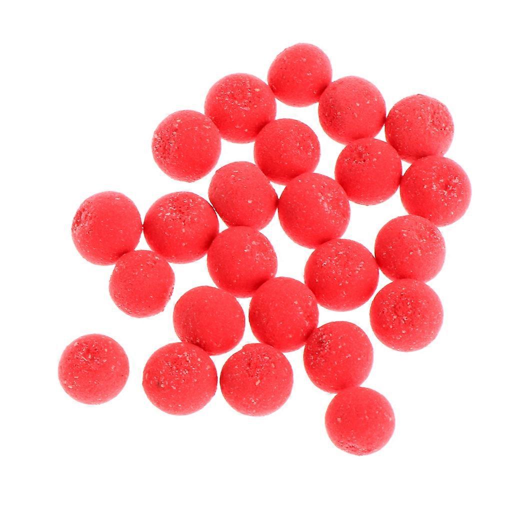 15g 12mm Floating Ball Perlen Feeder Karpfen Angeln Köder Geruch Köder 7 Geschmacksrichtungen Ne Rot