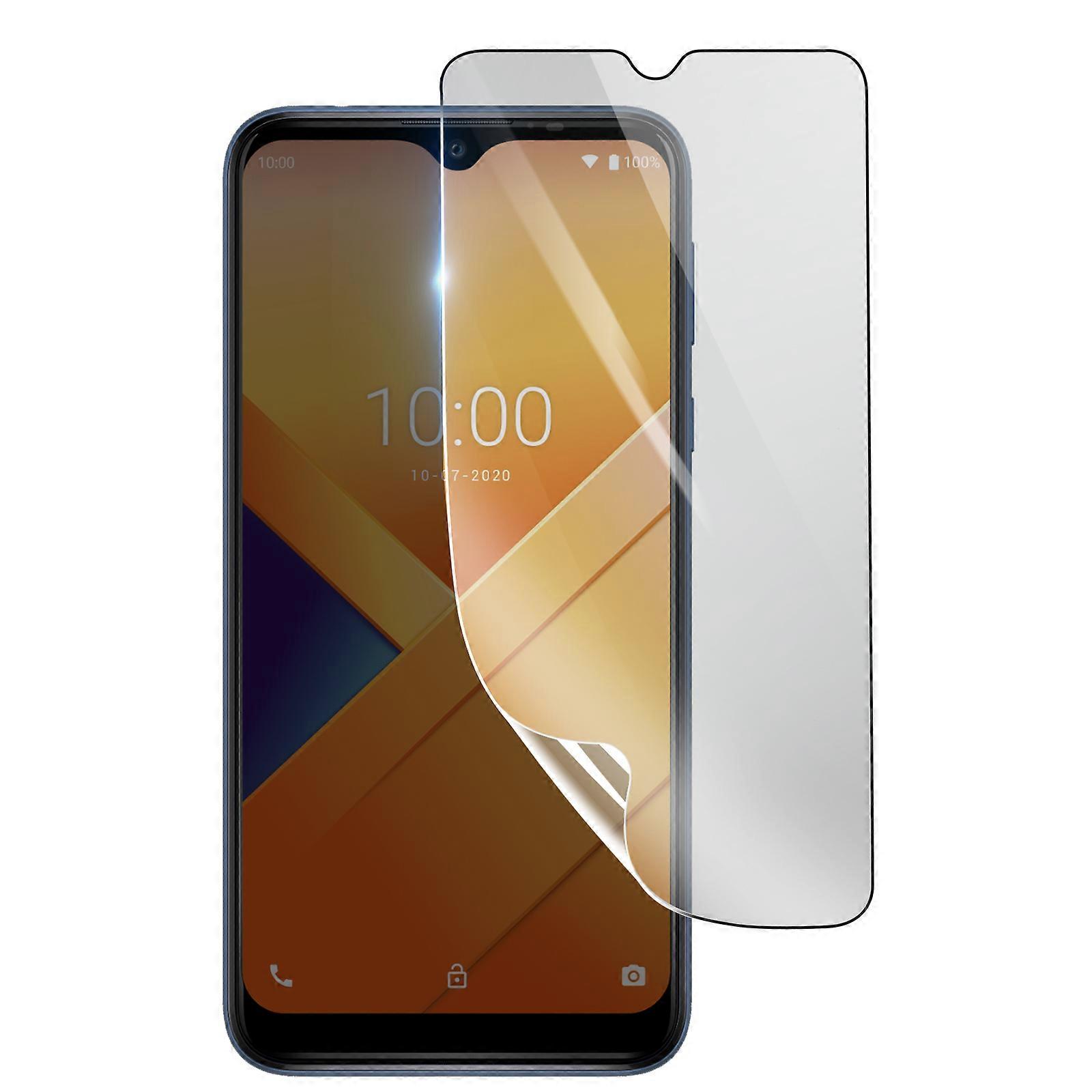 Shockproof Hydrogel Screen Protector for Wiko Y81, Transparent