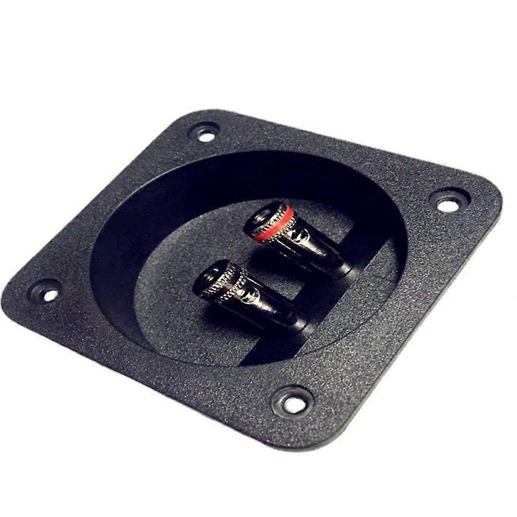 Square Spring Cup Speaker Junction Box Back Panel Block for Home Car Speaker