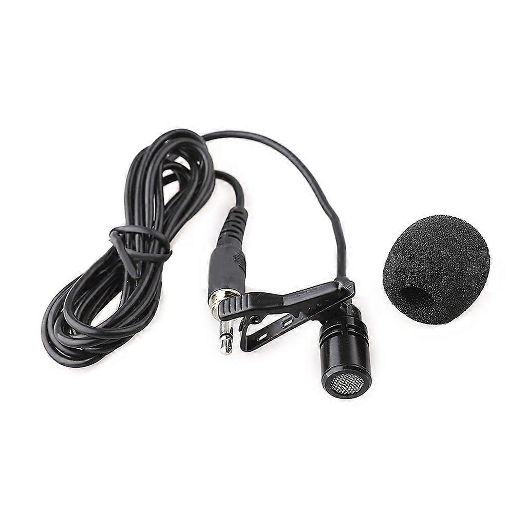 Versatile 3.5mm Lavalier Lapel Microphone Unidirectional Condenser Mics