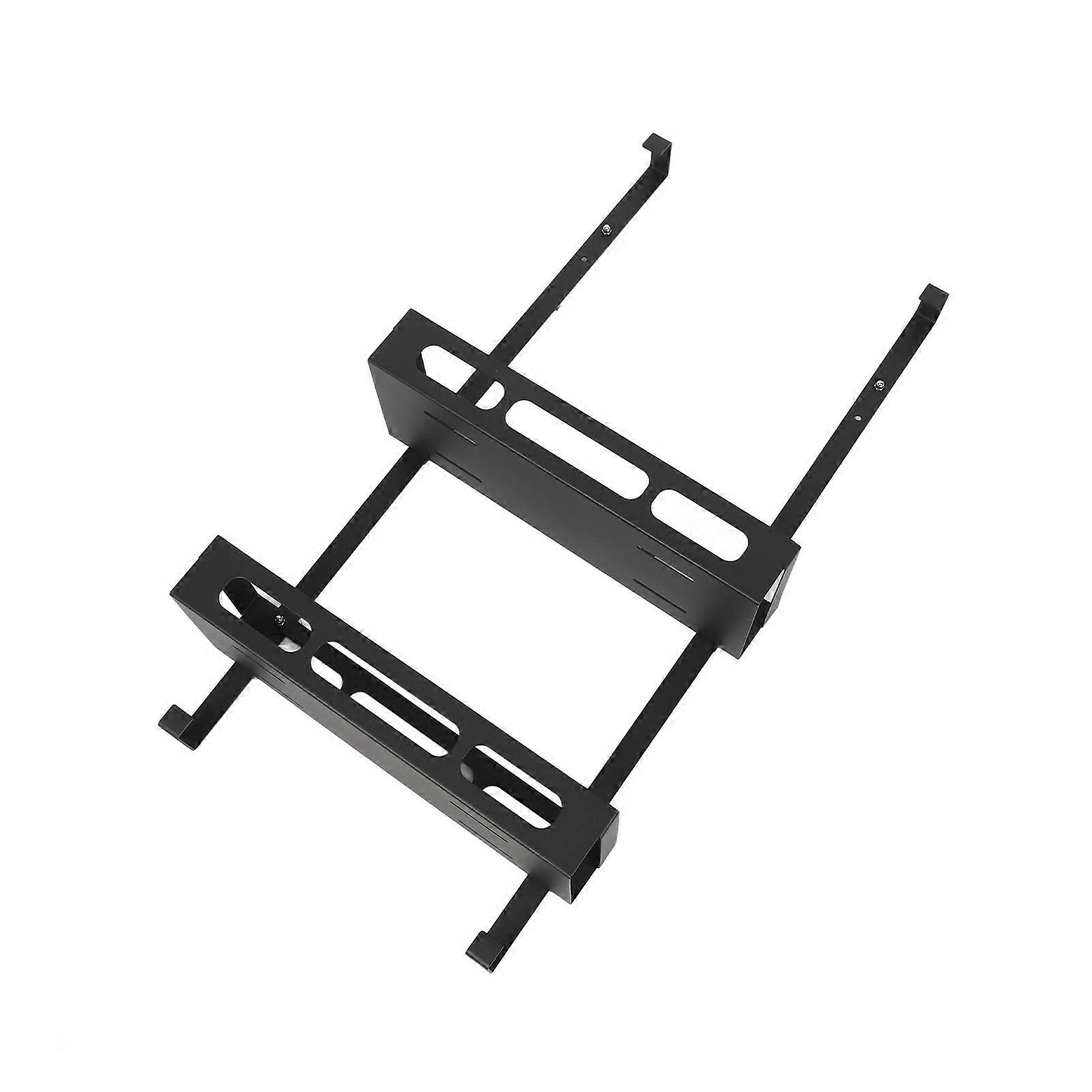 Wall Shower Shelf Type A Double Layer Metal Rack with Suction Cup