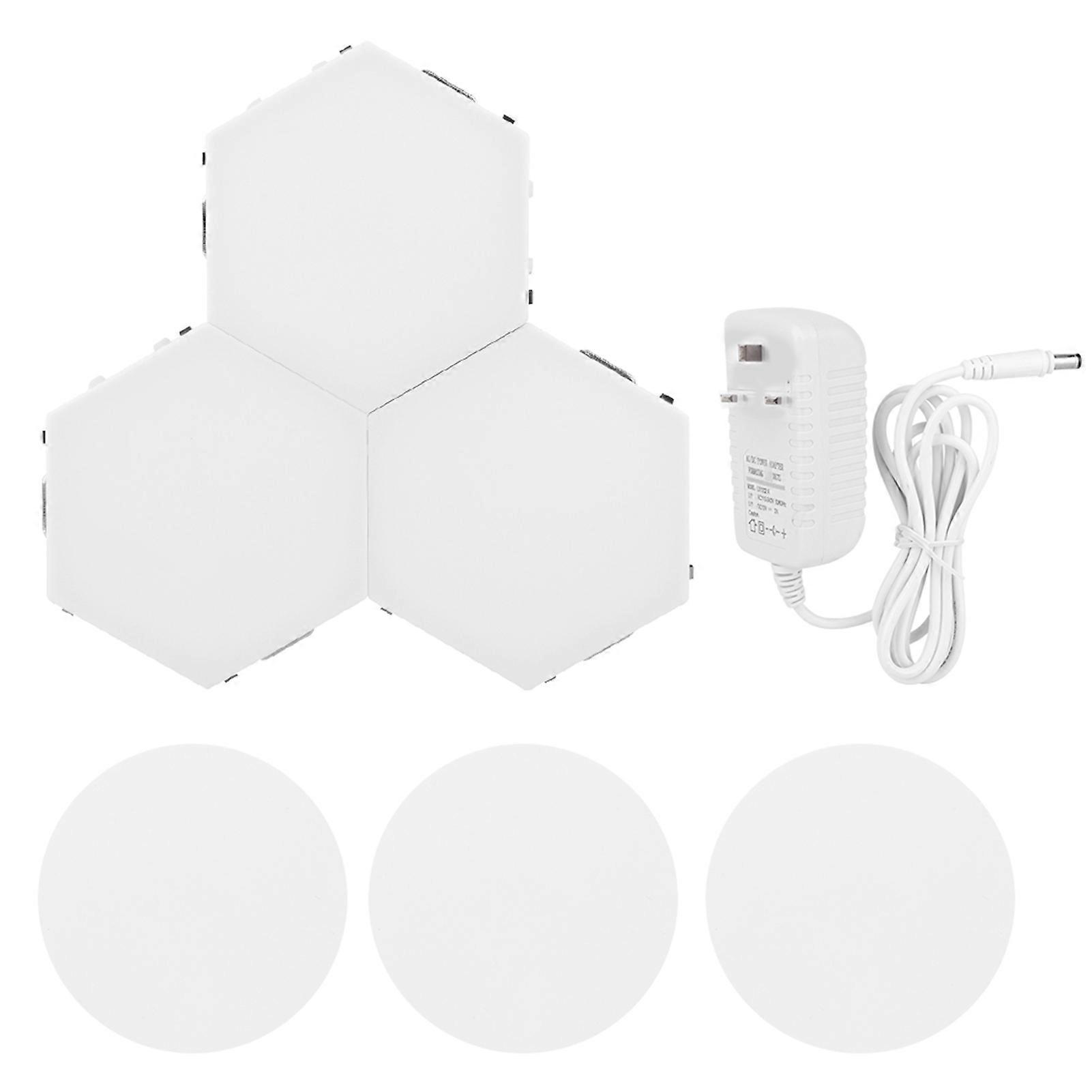 Modern Simple Hexagonal Shape Combination DIY LED Wall Lamp Home Decorative Light Decoration