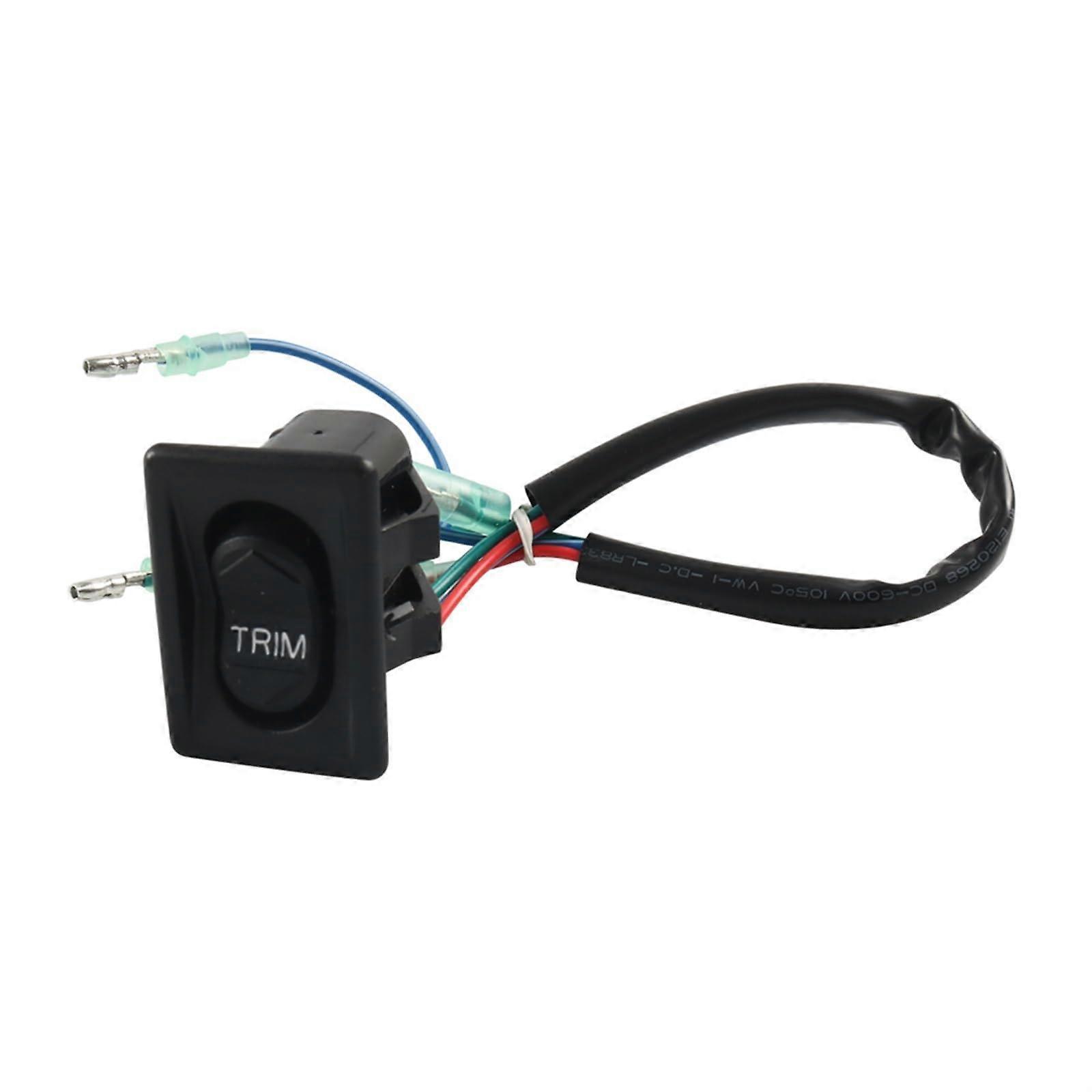 Trim Tilt Control Switch 87856990 for Outboard Motors - Marine Tilt Trim Switch, Durable, Waterproof, Compatible with Various Models