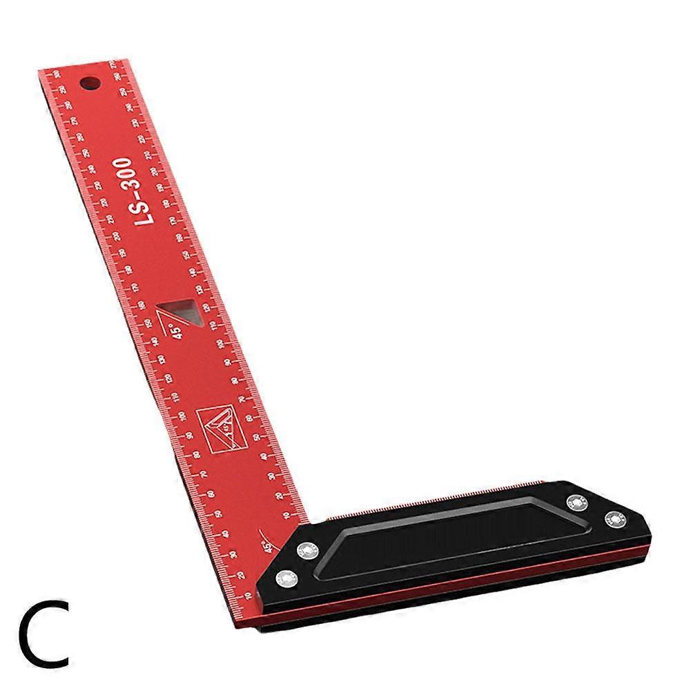 Multi-Angle Measuring Ruler, Carpenter Square, Combination Framing Square, 90