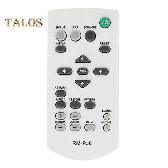 RM-PJ8 Projector Remote Control Replacement for Sony PJ5/PJ6/PJ10/PJ12/PJ1 Stable Signal Transmission Remote No Setup Required