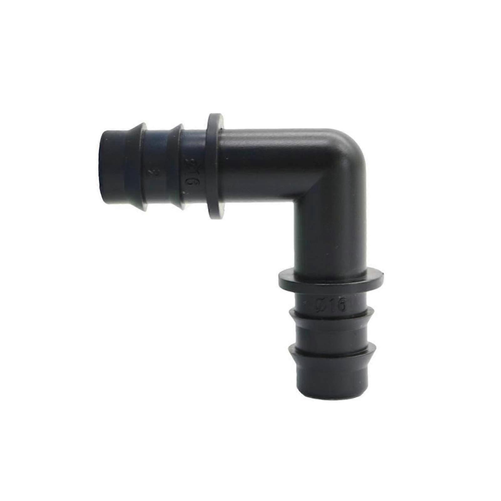 Hose Connector Adapter 50 Pcs 12Mm Elbow Hose Bend Fittings Garden Micro Irrigation Water Connect