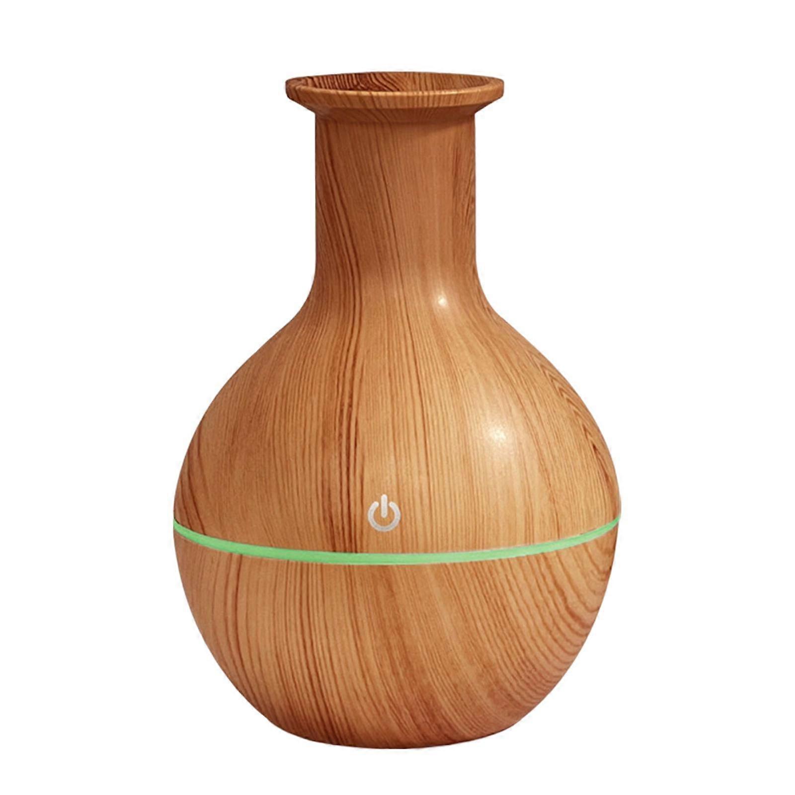 Round Diffuser Silent 130ml with LED Colorful Light Cool Mist Humidifier