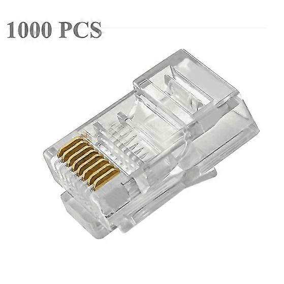 1000 PCS RJ45 Connector Modular Plug, Normal quality