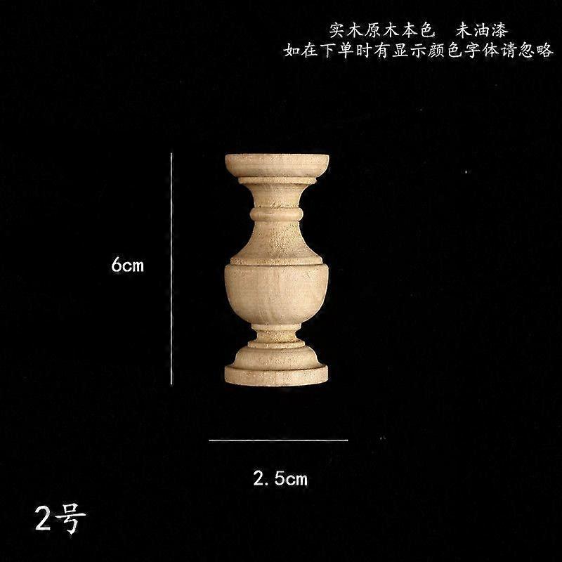 10pcs Unfinished Wood Spindles for DIY Woodworking Projects Room Accessories Decorative Baluster Columns for Wine Rack and Bed Frame
