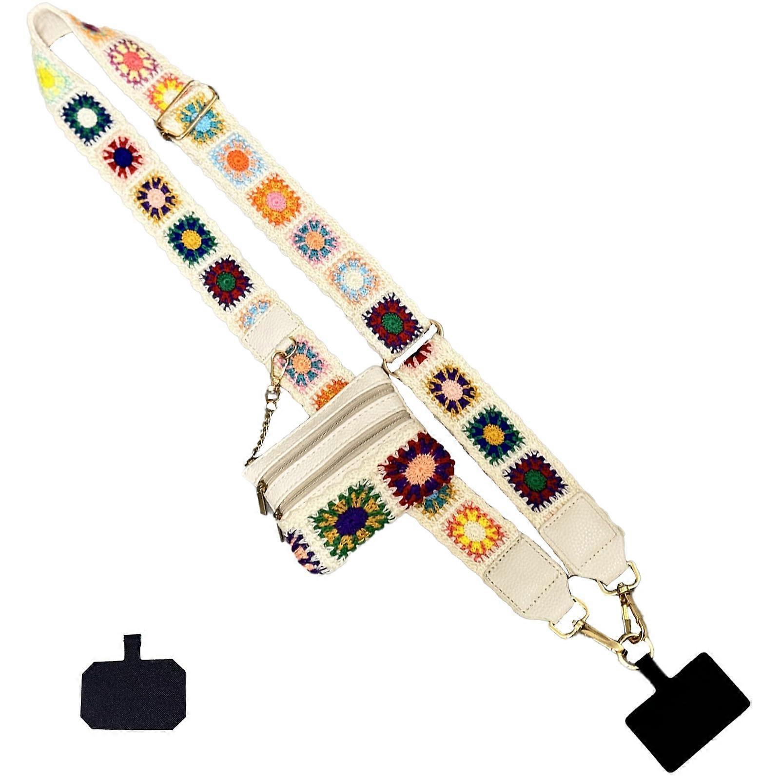 Clip and Go Strap With Wallet, Zippered Pouch, Crossbody Phone Holder