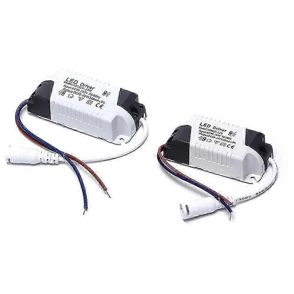 2x LED Driver for 18-24w Transformer Ceiling Light Panel Power Supply