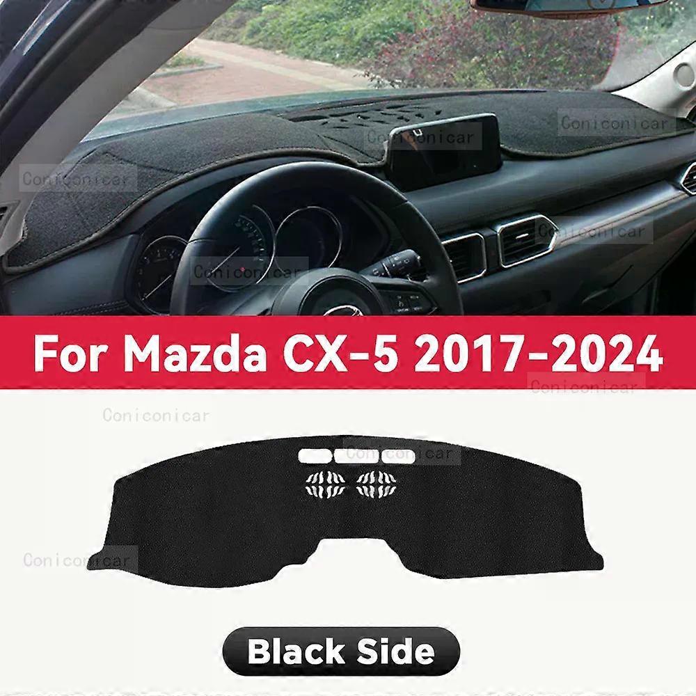 Dashboard Cover Mat Protective Pad For Mazda CX-5 CX5 2017-2024 Car Accessories Dash Board Sunshade Carpet Anti-UV Dashmat