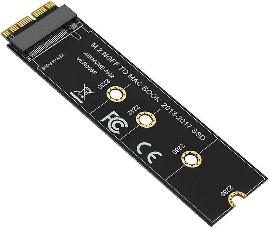 M.2 NVME SSD Convert Adapter Card for Upgrade MacBook Air ( 2013-2017 ),3 Pcs