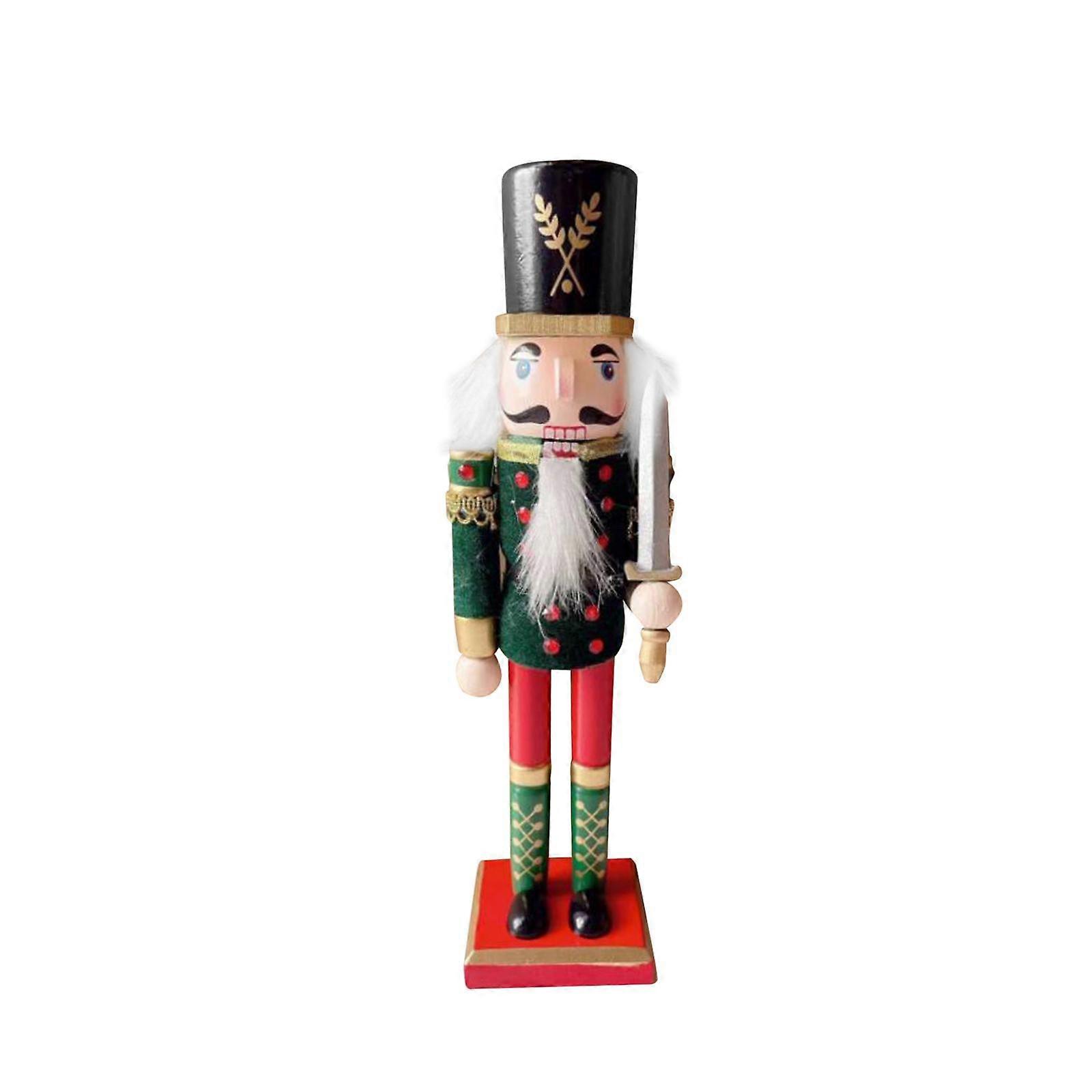 Christmas Nutcracker Ornament,Wood Hanging Nutcracker,DIY Toy,Puppet Toy,Small