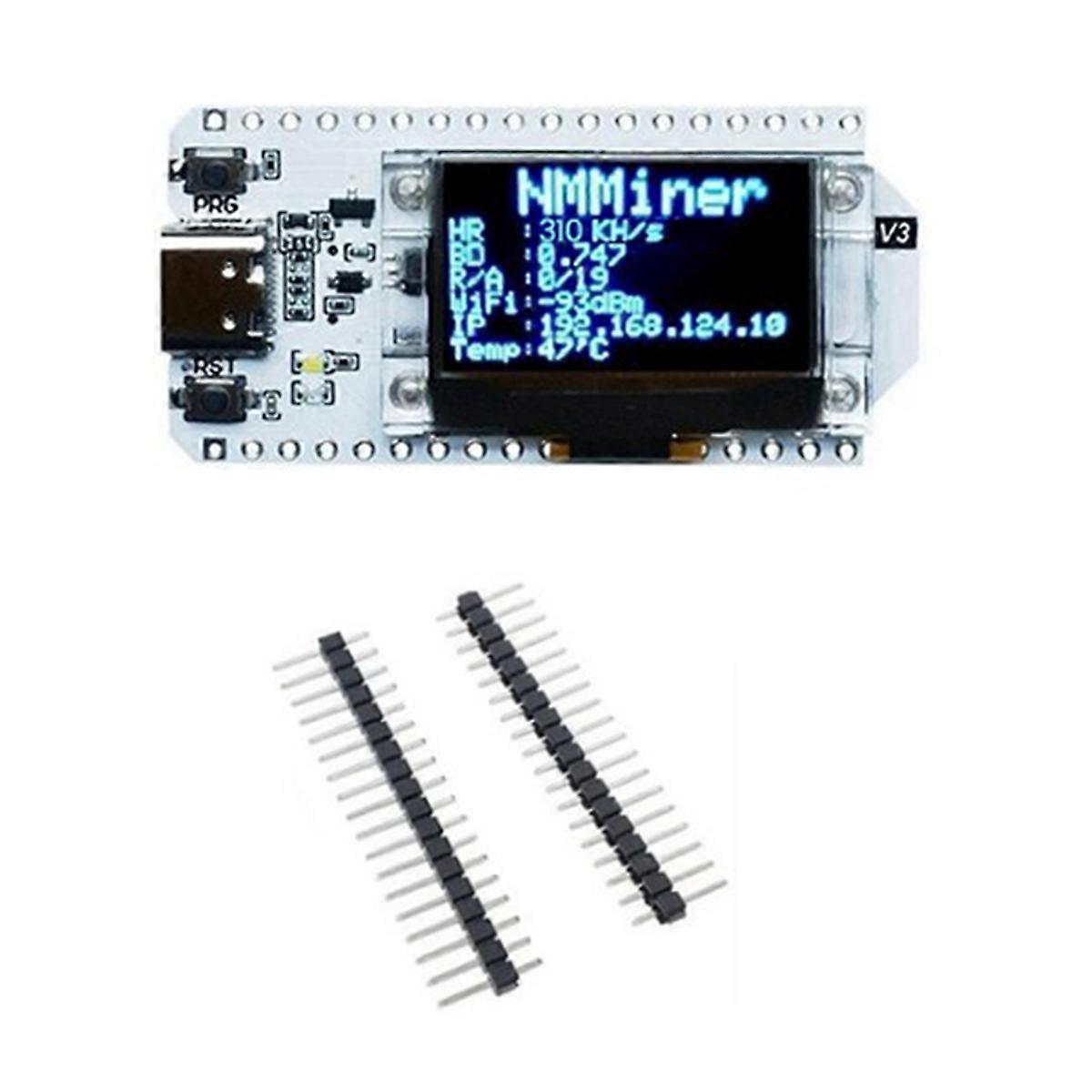 NerdMiner Solo Lottery Miner 310KH/S LoRa 32 V3 863-928MHz USB High Performance Win BTC Support WiFi