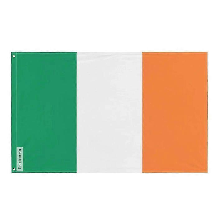 Flag of Ireland – 128 x 192 cm – Durable Polyester – 2 Metal Eyelets – Indoor/Outdoor Use – Pixelforma