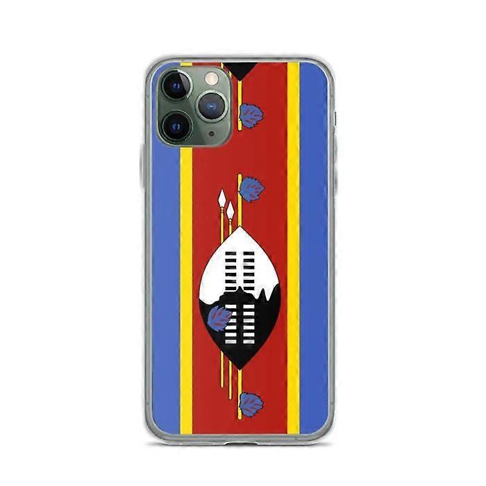 Phone Case - PIXELFORMA - Eswatini Flag - Compatible with iPhone 11 Pro - Flexible - Shockproof