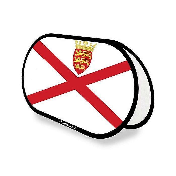 Flag - Jersey - Oval - 70 x 120 cm - Polyester - Double-sided print