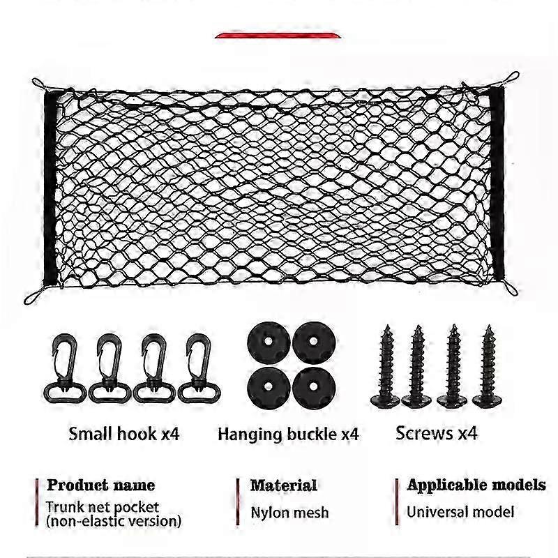 Car Trunk Storage Net For Byd Shark 2024 2025 2026 Accesorios Trunk Organizer Nets Mesh Auto Organizer Pocket Stowing Tidying