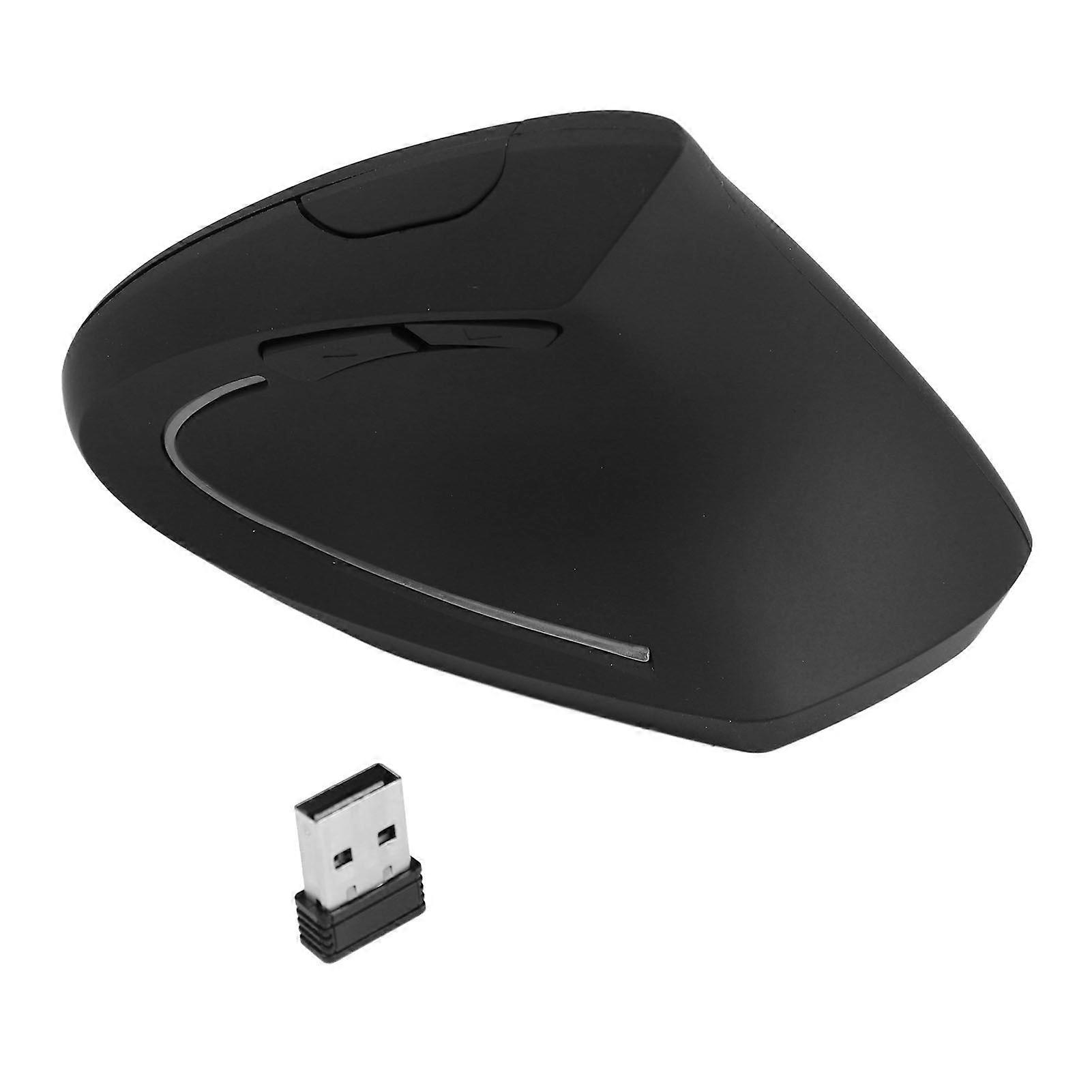 Vertical Mouse 2.4G Wireless Adjustable DPI Battery Powered Lighted Quiet Ergonomic Wireless Mouse for Gaming Working