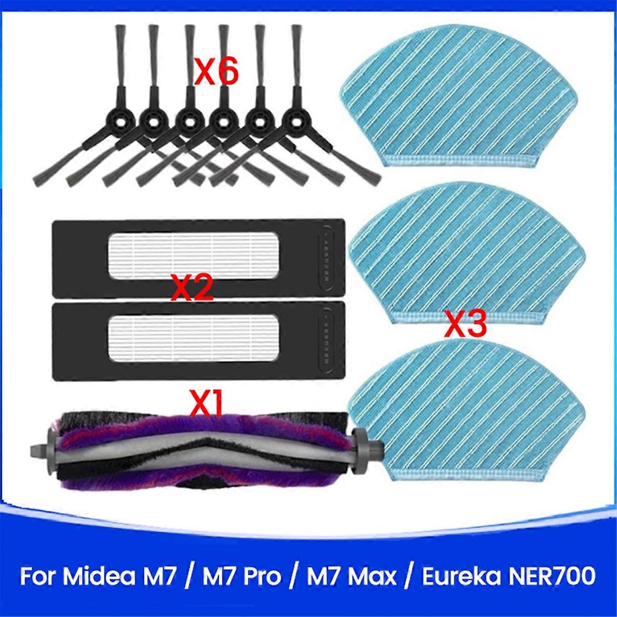 For Midea M7/M7Pro/Eureka NER700 Robot Vacuum Replacement Accessories