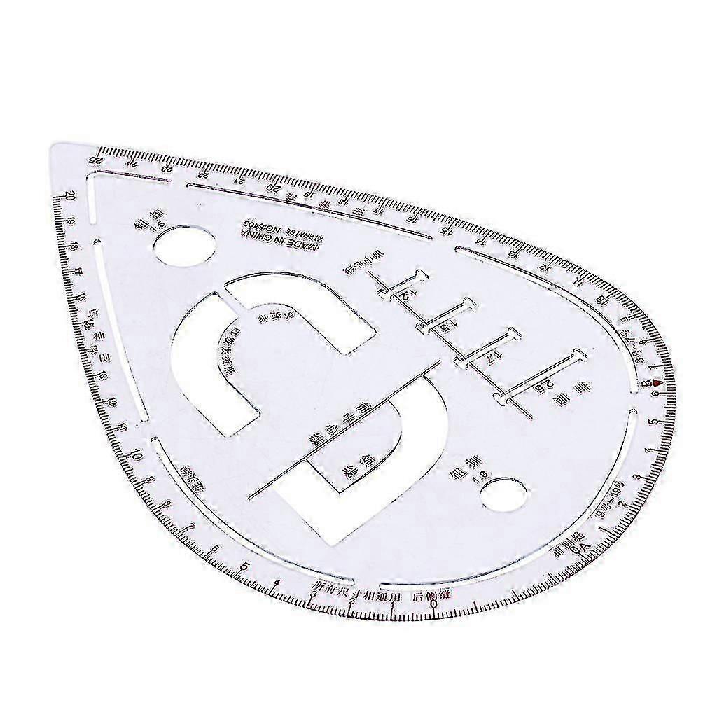 Sleeve Curve Ruler Measure Elastic Patchwork Quilting Ruler Accessoires Fournitures