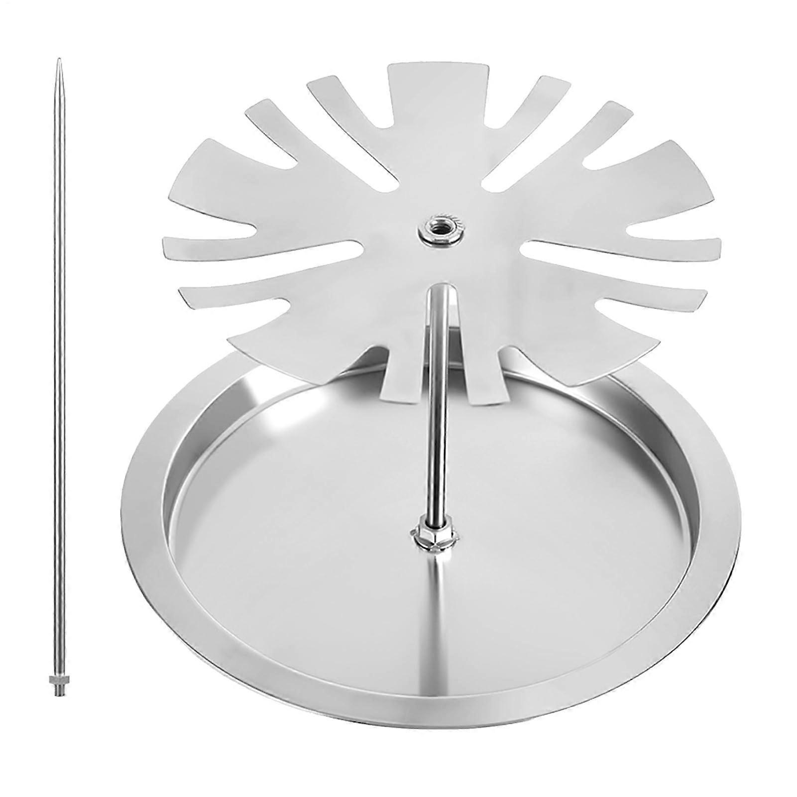Chicken Leg Roast Holder - Wing Grill, Chicken Stand With Drip Tray, Removable, Outdoor Kitchen By Die Huhner-Baeckerei