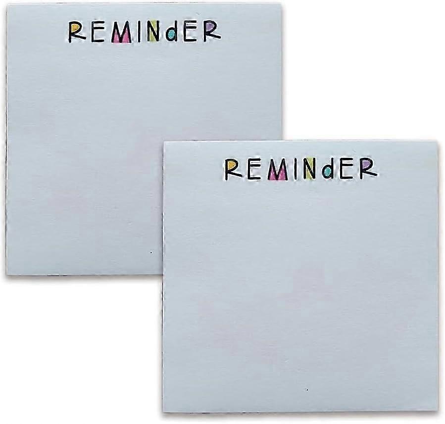 Quirky To Do List Notepad Set, 100 Pages Funny Sticky Notes, Novelty Memo Pads Sticky Note, Office Desk Accessory